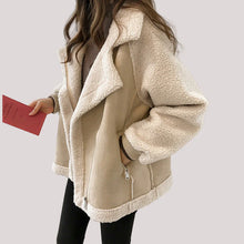 Load image into Gallery viewer, Women’s Oversized Zip Front Coat